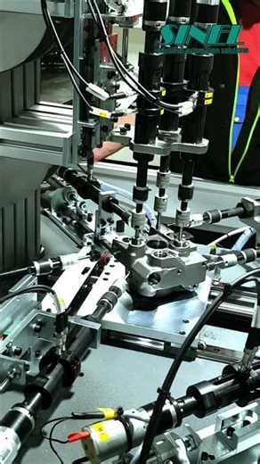 Automatic Thread Checking Machine for Valve Housings | Flawless Quality Control