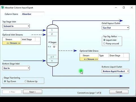 Aspen HYSYS Lecture 11 Absorber