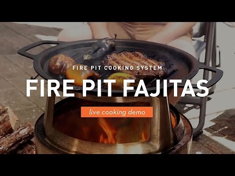 How to Make Fire Pit Fajitas with the Solo Stove Fire Pit Cooking System