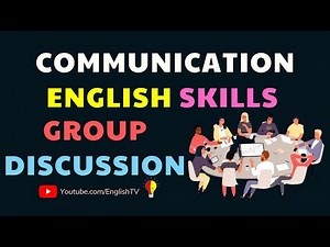 Group Discussion in English | Communication Skills in a Group Discussion | English TV ✔
