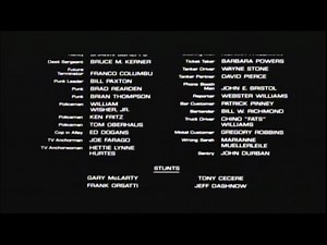 The Terminator (1984) End Credits (HBO Zone 2023)