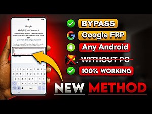 🔓 How To Remove Google FRP Lock On Any Android Phone 2025 | No PC Needed