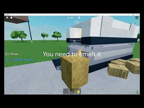 ROBLOX Refinery Caves how to use and setup sandbed shaker
