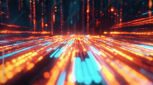 Digital data streaming network, high speed connectivity