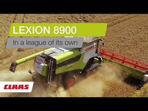 CLAAS LEXION 8900 | Harvest in the north of the UK