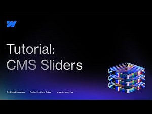 Webflow CMS Sliders | Powerups Tutorial
