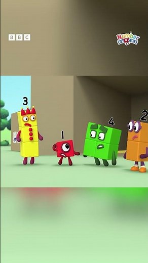 Numberblocks Learn to Build a Fort using 3D Shapes | CBeebies