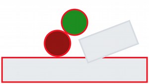 Collision detection using the physics engine (Matter.js)