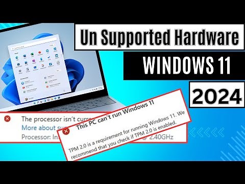 How to Install Windows 11 on Unsupported CPU & TPM 1.2