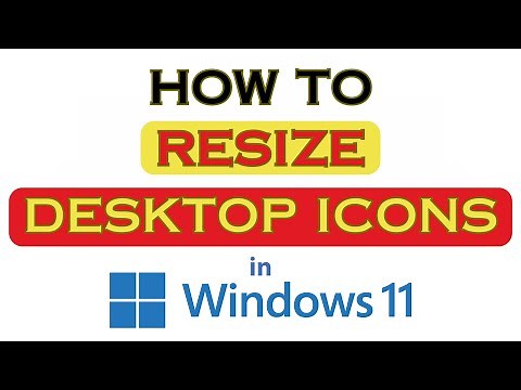 How To Resize Your desktop Icons On Windows 11 : Step-by-Step Tutorial