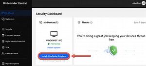Bitdefender installeren op een ander apparaat