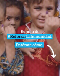 Durante la pandemia, 67 millones de niños y niñas dejaron de recibir vacunas que les salvan la vida. En este momento decisivo, debemos actuar ahora. Únete a nuestra campaña mundial para reforzar la inmunidad. | UNICEF en español