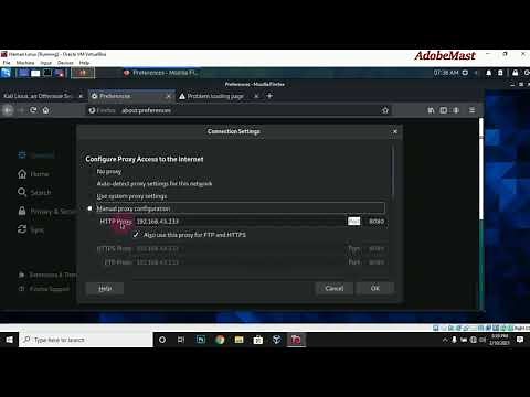 How To Configure Your PROXY SERVER Settings In Kali Linux