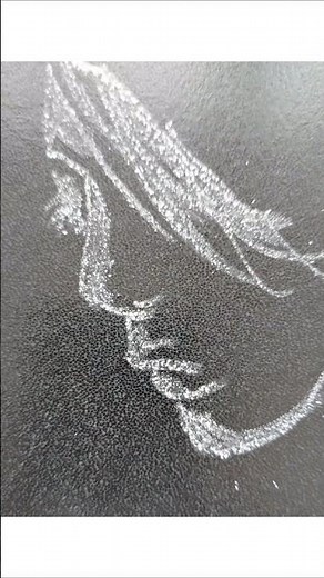 Chalk Art Masterpiece: Transforming Ideas into White on Black