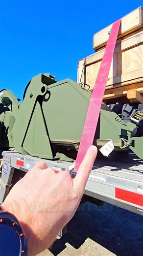 10K views · 72 reactions | Is this really an armored backhoe? I was told it is! Jerry Cox is this one of your people? #trucking #heavyhaul #army | Gabriel Picciolo | Facebook