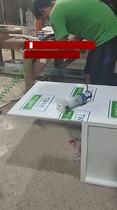 Memotong pvc board menggunakan router #pvcboard #trimmer | Pepen disain interior