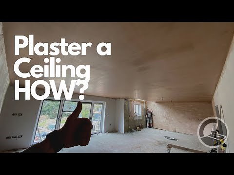 Beginners Guide- How To Plaster a Ceiling