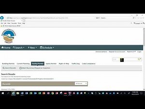 How to Search | Washington County Public Permitting and Services Portal