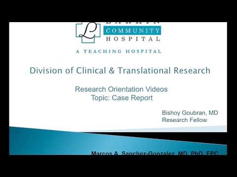 How to write a Case Report