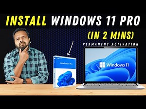 How To Install Windows 11 Pro & Activate Lifetime In 2 Minutes