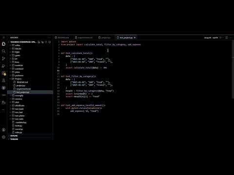 Smart Expense TrackerProject
