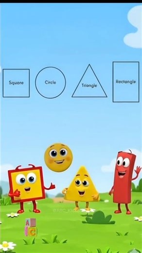 Shape Song for Kids! 🟦🔺🔴 Learn Circle, Square, Triangle! Short | @ABC_KidsSongs