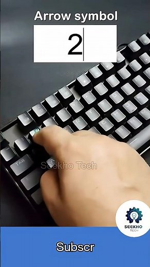 ➤ Arrow Symbol Trick in MS Word | Keyboard Shortcut | #keyboard #msword #computer #windows #tricks