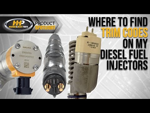 How to Find Trim Codes on Diesel Fuel Injectors