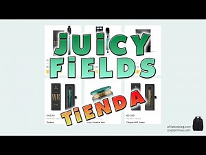 Juicy Fields nuevos productos en la tienda y campaña de promoción