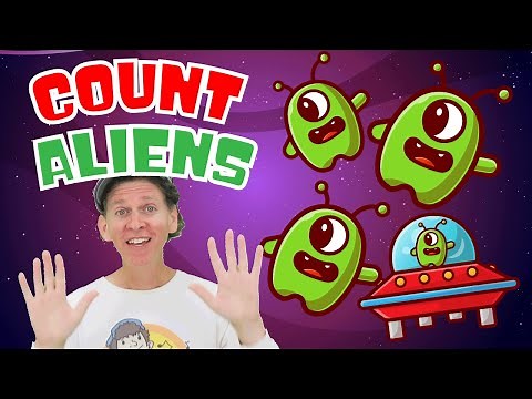 Count The Aliens 1-10 | Alien Songs | Dream English Kids