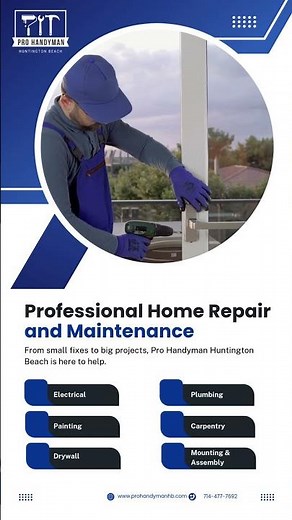 Pro Handyman Huntington Beach | Local Handyman Services Near You
