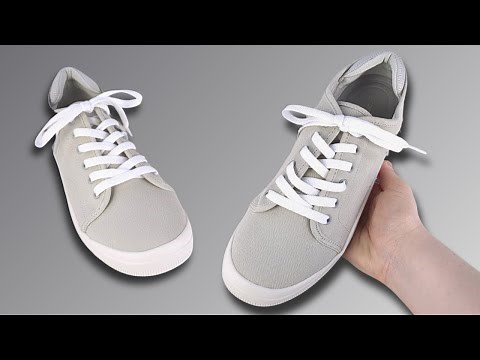 HOW TO LACE SHOES (STANDARD WAY)