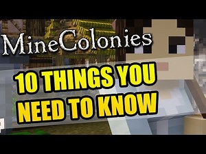 Minecolonies: 10 THINGS I WISH I KNEW EARLIER