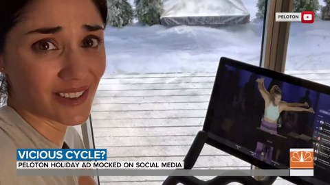 Peloton’s new ad for its fitness bikes has social media throwing fits