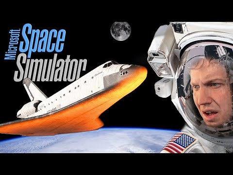 Space Shuttle Re-Entry in Microsoft Flight Simulator!