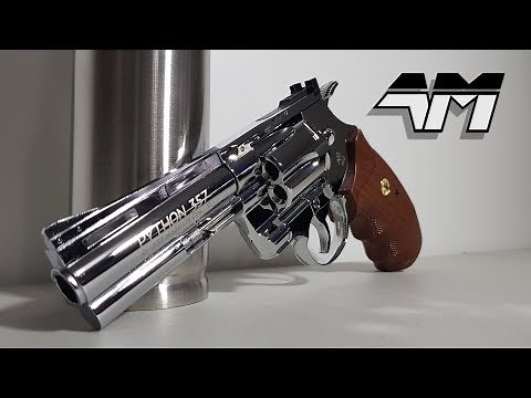 UMAREX COLT PYTHON 357 MAGNUM CHROME / Unboxing Review