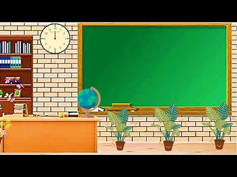 Animated Blackboard Screen Background [FREE DOWNLOAD] Virtual/Online Classroom#3