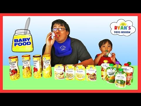 BABY FOOD CHALLENGE!!!