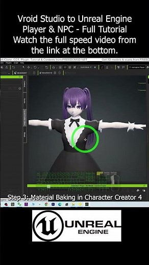 Vroid Studio to Unreal Engine Player & NPC - Full Tutorial Game Dev #vroid #ue #ue5 #unreal #gamedev