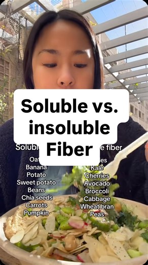 Dr. Wendi on Instagram: "Prioritize insoluble fiber for constipation and soluble fiber for diarrhea. Most foods have both #gut #guthealth #fiber #highfiber"