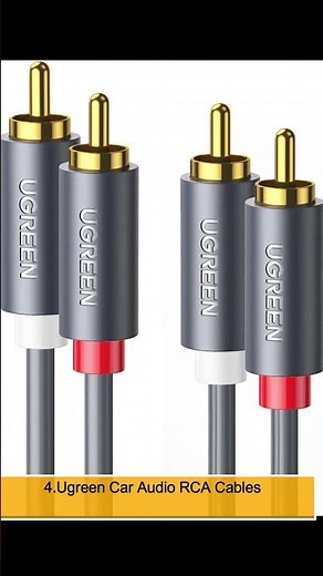 Top 5 RCA Cables For Car Audio in 2024