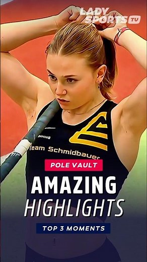 Jaw-dropping Moments (Women’s Pole Vault) #polevault