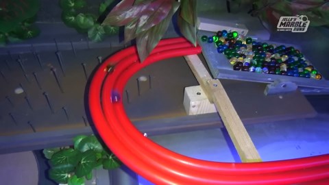 INCREDIBLE Marble Run Machine with 11,000 Marbles!