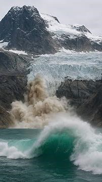 The Catastrophic Collapse of Dickson Fjord Glacier Explained