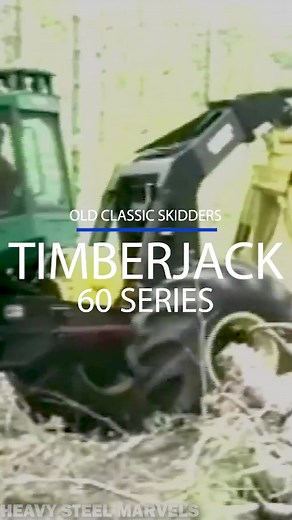 Timberjack 60 Series Skidders: A Look Back at Logging Innovation