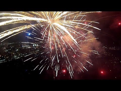 GoPro: Fireworks From A Drone