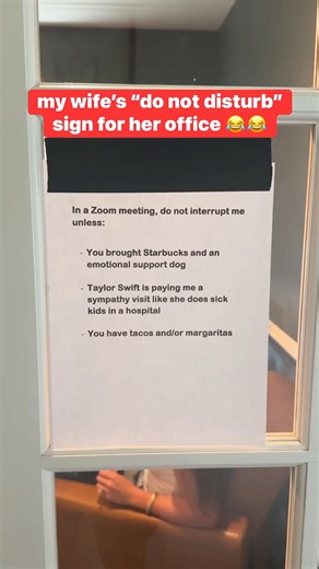 2.3M views · 15K reactions | best "do not disturb" sign ever  | Colton Black | Facebook