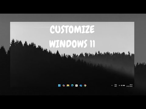 Improve and customize your windows 11 desktop to THIS ! | windows 11 customization tutorial
