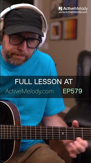 Hearing the intervals. Solo using just 1 string! Full lesson at ActiveMelody - #guitarlesson