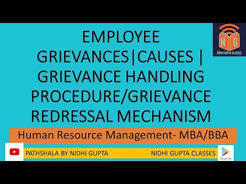 Employee Grievances in HRM | Causes & Handling procedure of Grievances | essentials of procedure